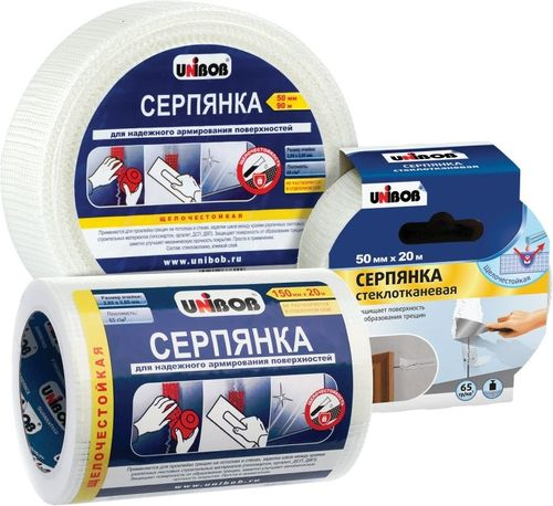 Серпянка UNIBOB самоклеящаяся 50 х 45, фотография