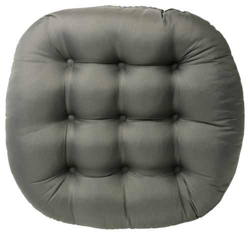 Сидушка для стула Бельвита 53279 серая 38x38 см, фото