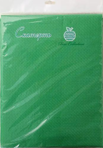 Скатерть VITTO 120*180 Бумажная  Зеленая, изображение