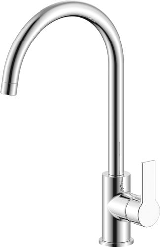 Смеситель для кухни ARGO TITAN 35-03 высокий поворотный излив, хром, картинка