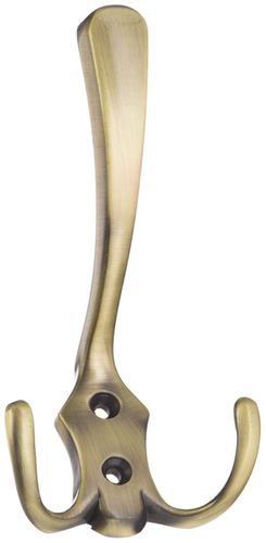 Крючок мебельный KERRON Hooks KR 0050 AB тройной бронзовый, фото