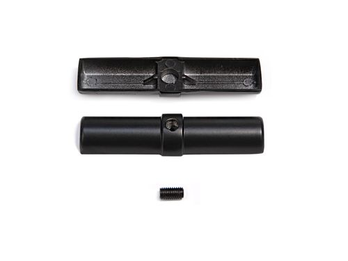 Соединитель 2-х труб Palladium jf-62 25 мм черный, крупный план