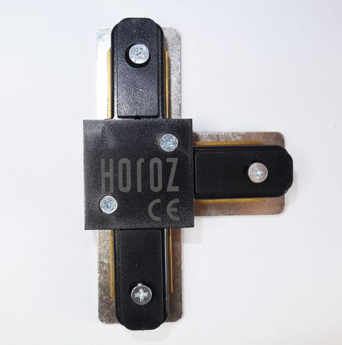 Соединитель шинопровода черный Т-образный однофазный T-Connector HRZ00000904, фото