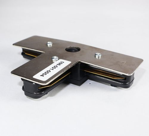 Соединитель шинопровода черный Т-образный однофазный T-Connector HRZ00000904, фотография