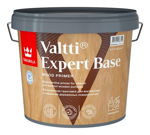 Пропитка Tikkurila/Tikkivala Valtti Expert Base 2,7 л, фото