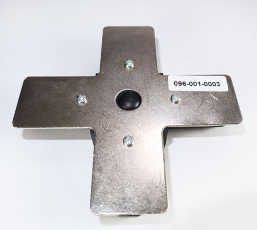 Соединитель шинопровода черный Х-образный однофазный X-Connector HRZ00000912, фотография