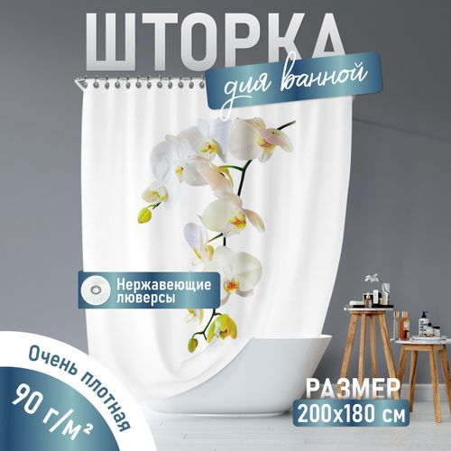 Шторка для ванной Fora Магия 180x180 см, крупный план