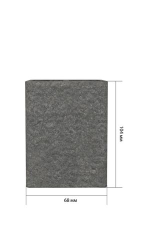 Стакан настольный STONE BLACK полирезин, изображение