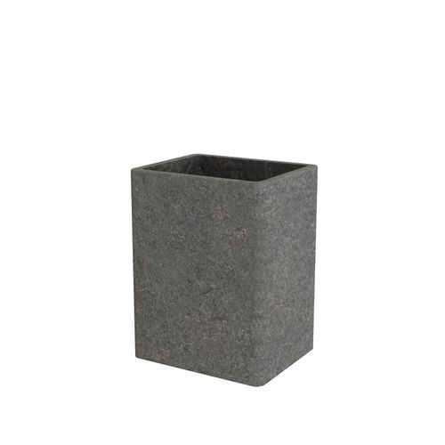 Стакан настольный STONE BLACK полирезин, вид