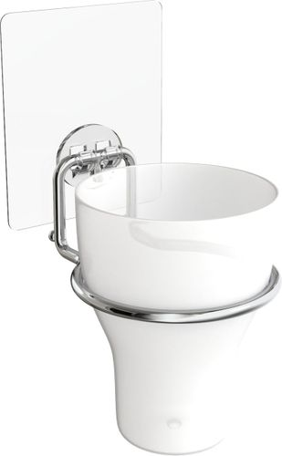Стакан для ванной одинарный пластиковый Kleber Lite, крупный план