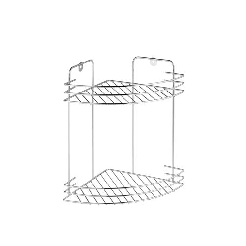 Полочка угловая Fora решетчатая 2-я 19x19x29 см, изображение