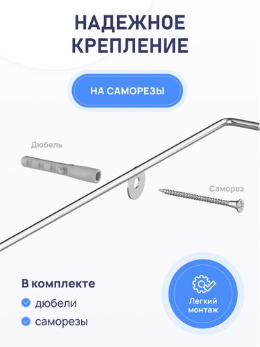 Полка для ванной комнаты и кухни Fora Floria FOR-2004 угловая тройная, фото