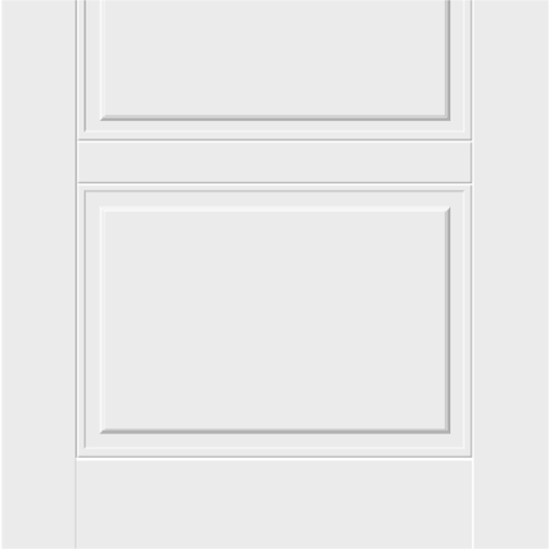 Межкомнатная дверь Айова эмаль 60x200, белая, фотография
