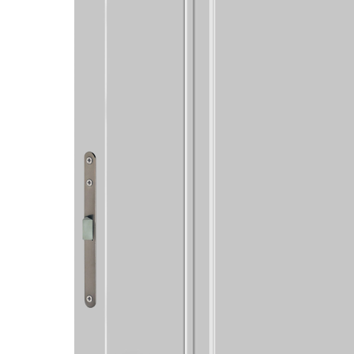 Межкомнатная дверь Айова эмаль 60x200, серая, изображение