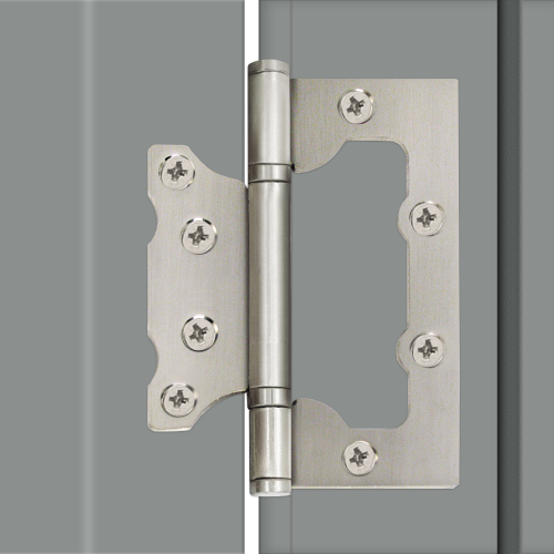 Межкомнатная дверь VellDoris STYLE3 4P ПЭТ 60x2000, серая, крупный план