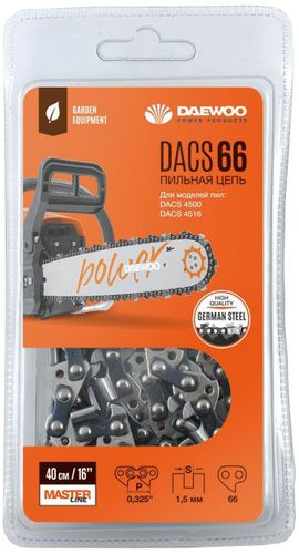 Цепь для пилы DAEWOO Dacs 66 звеньев 40см, фотография