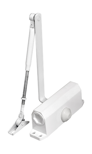 Доводчик дверной AJAX DCTR50-100 (TDR-100) 50-100 кг белый, картинка