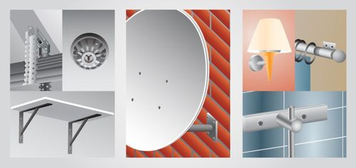 Дюбель универсальный ЕВРОПАРТНЕР MULTI Plug 6x25 мм нейлон 100 шт, изображение
