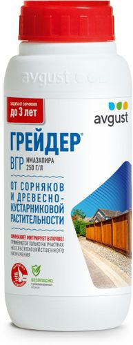 Гербицид от сорняков Avgust Грейдер 6ВГ 500 мл, картинка