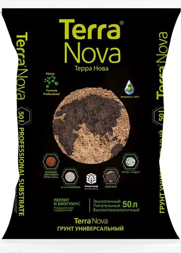 Грунт универсальный Terra Nova, 50л, картинка