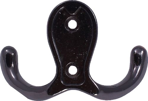 Крючок мебельный Larvij LK0201CU двойной медный, изображение