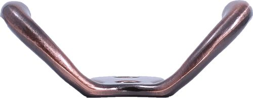 Крючок мебельный Larvij LK0201CU двойной медный, фотография