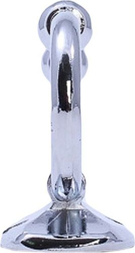 Крючок мебельный Larvij LK0405CH Английский двойной хром, детальное фото