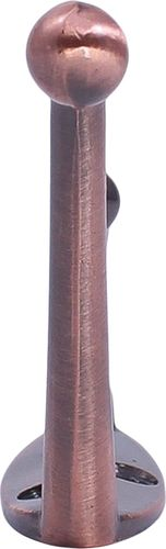 Крючок мебельный Larvij LK0401CU двойной медный, детальное фото