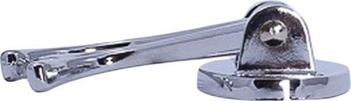 Крючок мебельный Larvij HK0903C Swivel тройной хром, крупный план