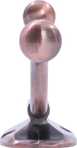Крючок мебельный Larvij LK0405CU двойной медный, фото
