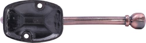 Крючок мебельный Larvij LK0405CU двойной медный, детальное фото