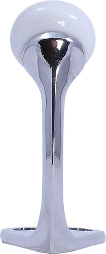 Крючок мебельный Larvij LHK209CP одинарный хром, вид