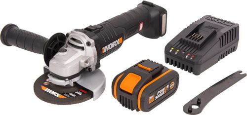 Шлифмашина аккумуляторная Worx wx813 20В 1*4Ач, изображение