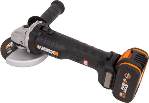 Шлифмашина аккумуляторная Worx wx813 20В 1*4Ач, картинка