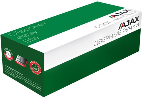 Ручка раздельная AJAX SIGMA JR SN/CP-3 матовый никель/хром 105 мм, детальное фото