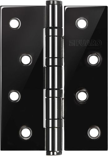 Петля универсальная FUARO 4BB/BL 100x75x2,5 BN чёрный глянец, картинка