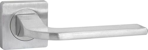 Дверная ручка раздельная AJAX K.JK51.SPLINE (SPLINE JK) SSC-16 сатинированный хром, крупный план