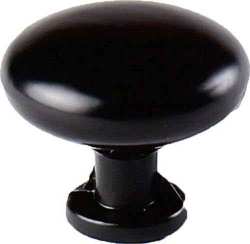 Мебельная ручка-кнопка Larvij L4.KNOB05BL черный, фотография