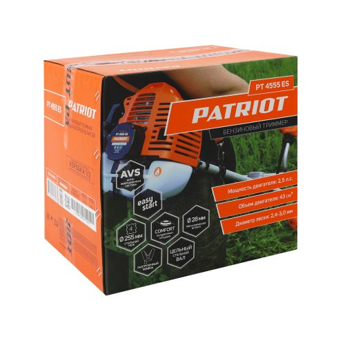Коса бензиновая PATRIOT 2,5лс, PT 4555 ES C, детальное фото
