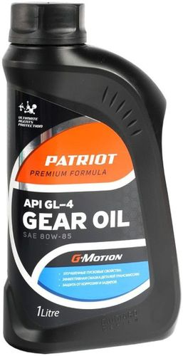 Масло трансмиссионное PATRIOT G-Motion Gear 80W-85, синтетическое, 1л, картинка