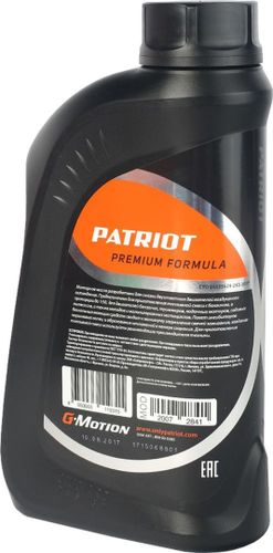 Масло для двухтактных двигателей PATRIOT G-Motion Garden, минеральное, 1л, вид