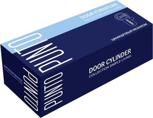 Цилиндровый механизм PUNTO (Z402/80) Z4002Knob80(35+10+35) с вертушкой PB латунь, детальное фото