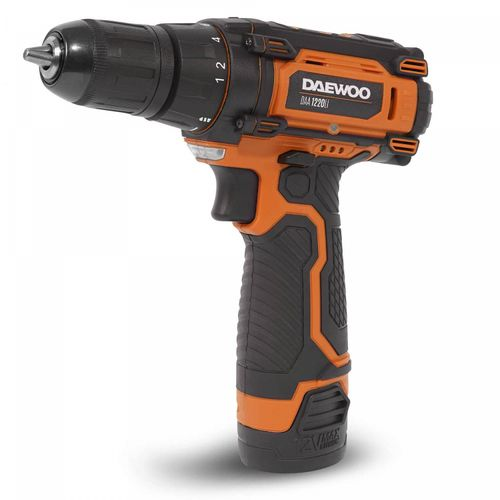 Аккумуляторная дрель-шуруповерт DAEWOO DAA 1220 LI 12В, 2Х1,5Ач, крупный план