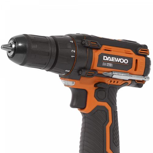Аккумуляторная дрель-шуруповерт DAEWOO DAA 1220 LI 12В, 2Х1,5Ач, фотография