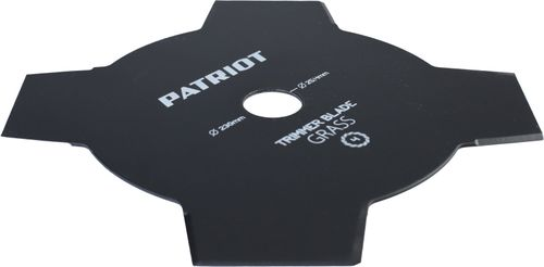 Нож для триммера PATRIOT 230x25,4мм, TBS-4, вид