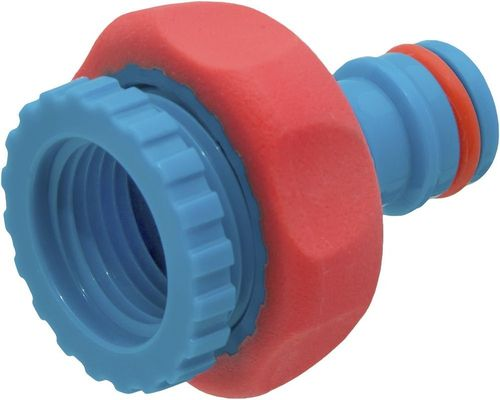 Штуцер под коннектор MASTERPROF 1/2"–3/4", пластик, детальное фото