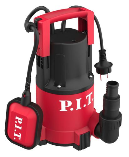 Насос дренажный погружной P.I.T. 400Вт, PSW400-C1, крупный план