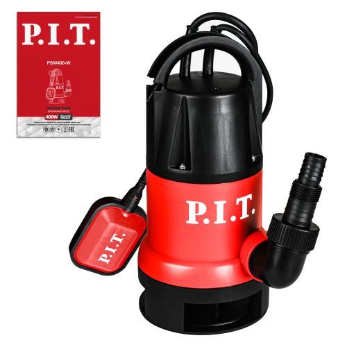 Насос дренажный P.I.T. PSW400-W 400Втр 7 м, крупный план
