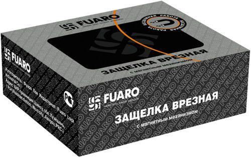Защелка врезная FUARO MAGNET M12-50-25 SN мат. никель, фотография