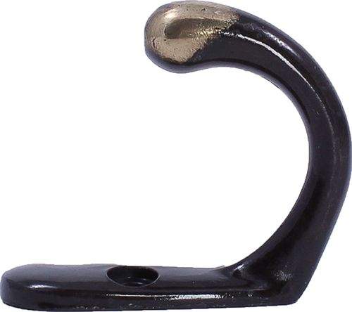 Крючок мебельный Larvij одинарный антик, детальное фото
